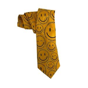Steven Harris Handmade Gospitality Smiley Face Worship Leader Necktie